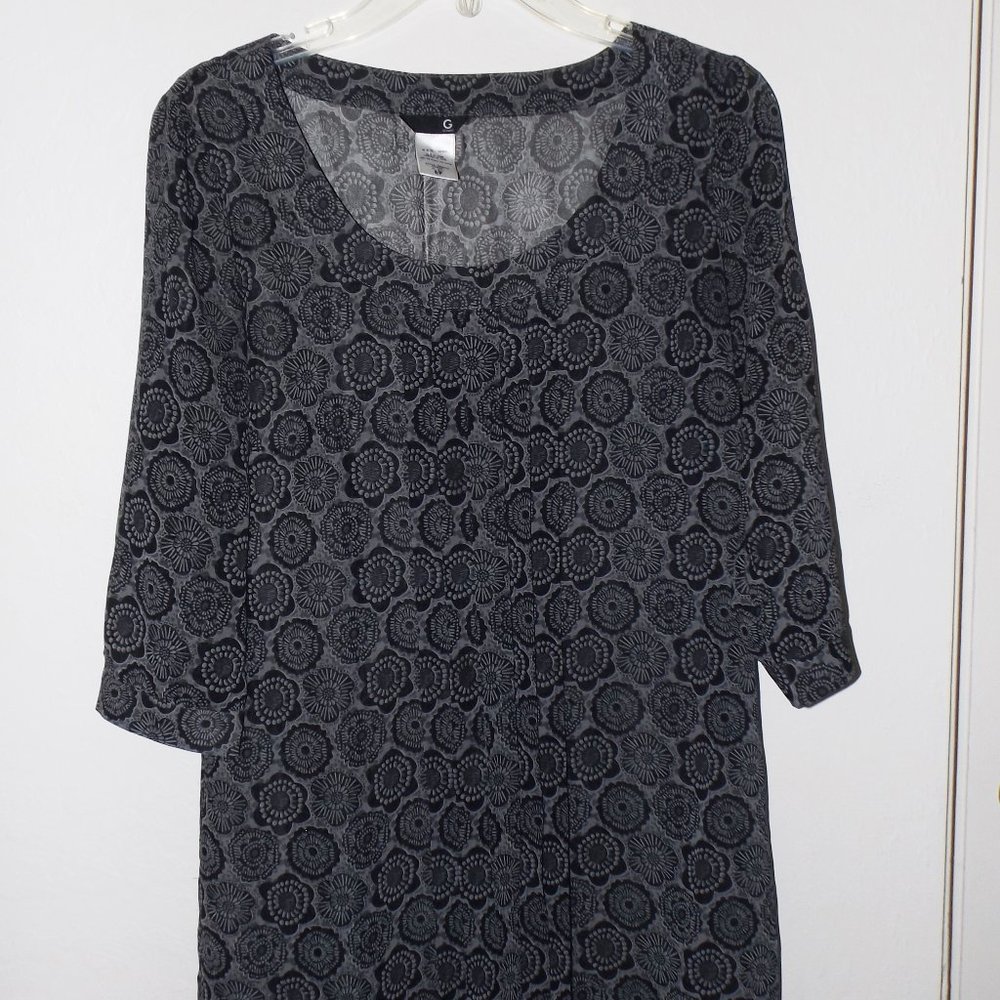 Polyester chiffon tunic Size SP (#EV1679)